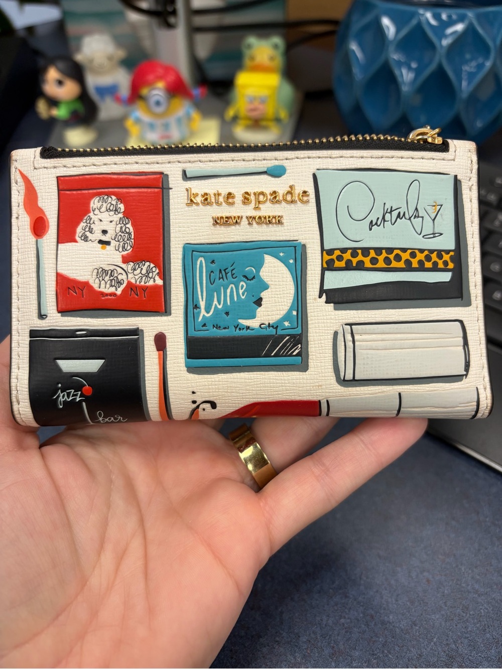 Kate Spade Matchbox Embossed Wallet